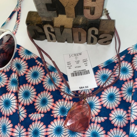 🆕J. CREW Spaghetti Strap/Sweetheart Neck Floral Print Sundress - Picture 3 of 12